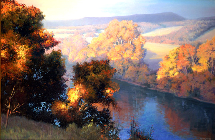美国Michael Godfrey风景油画作品欣赏