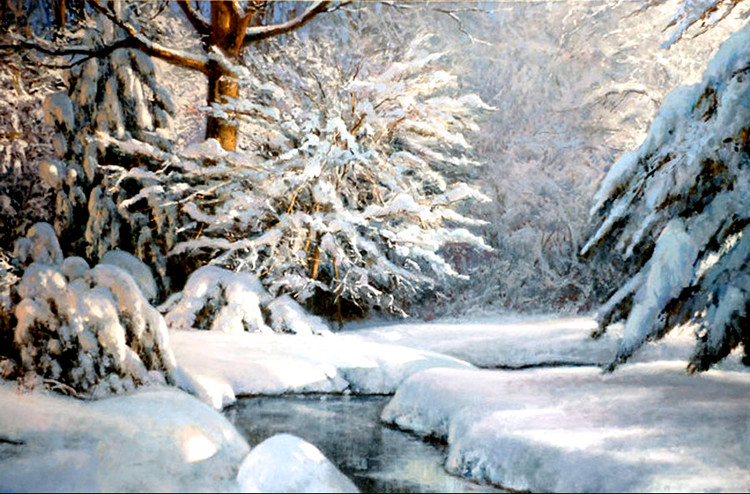 美国Michael Godfrey风景油画作品欣赏