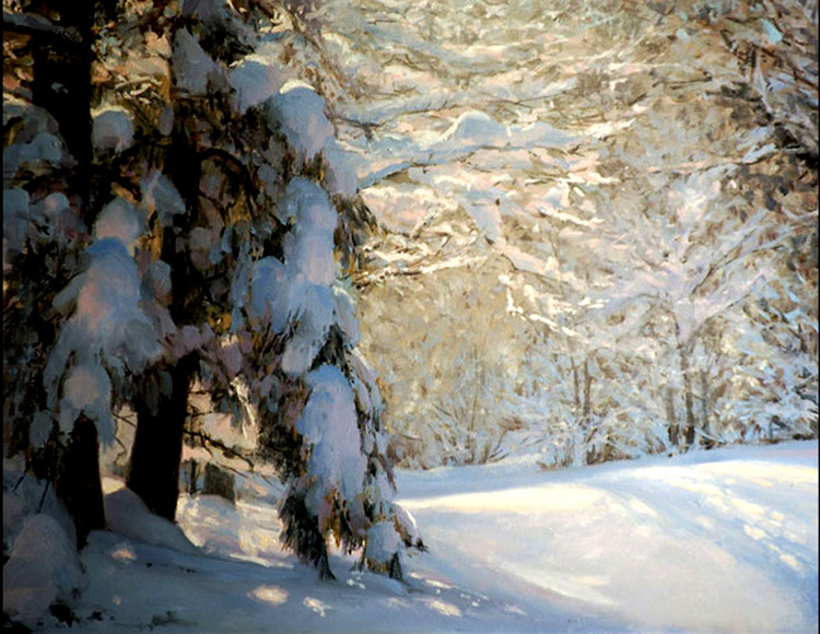 美国Michael Godfrey风景油画作品欣赏