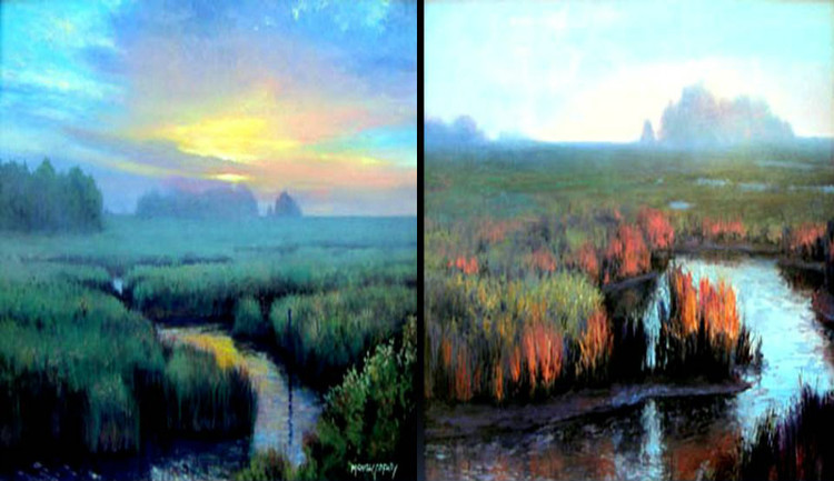 美国Michael Godfrey风景油画作品欣赏