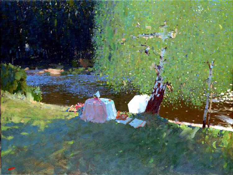 俄罗斯Bato Dugarjapov风景油画作品欣赏