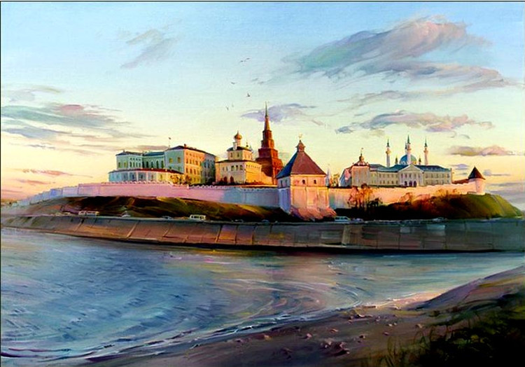 俄罗斯Roman Romanov风景油画作品欣赏