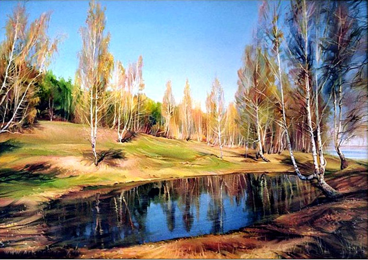 俄罗斯Roman Romanov风景油画作品欣赏