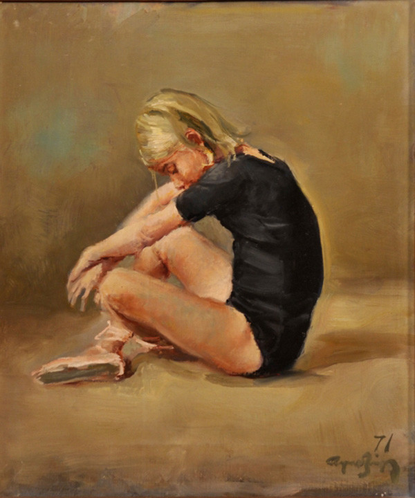 西班牙Cayetano de Arquer Buigas人物油画作品欣赏