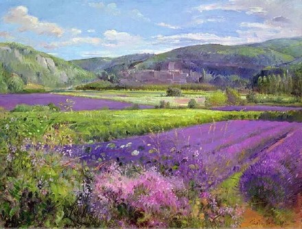 英国画家蒂莫西·伊斯顿（Timothy Easton）风景油画作品欣赏