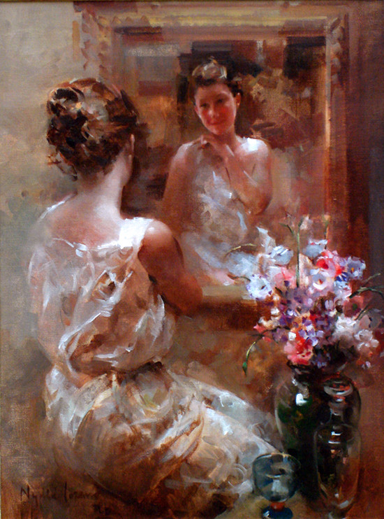 西班牙Nydia Lozano人物油画作品欣赏