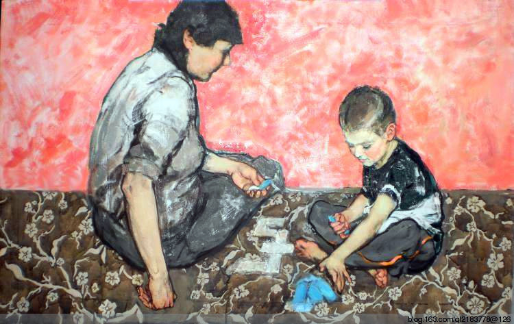 乌克兰grigorieva klimova油画人物作品