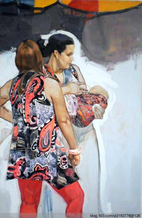 乌克兰grigorieva klimova油画人物作品