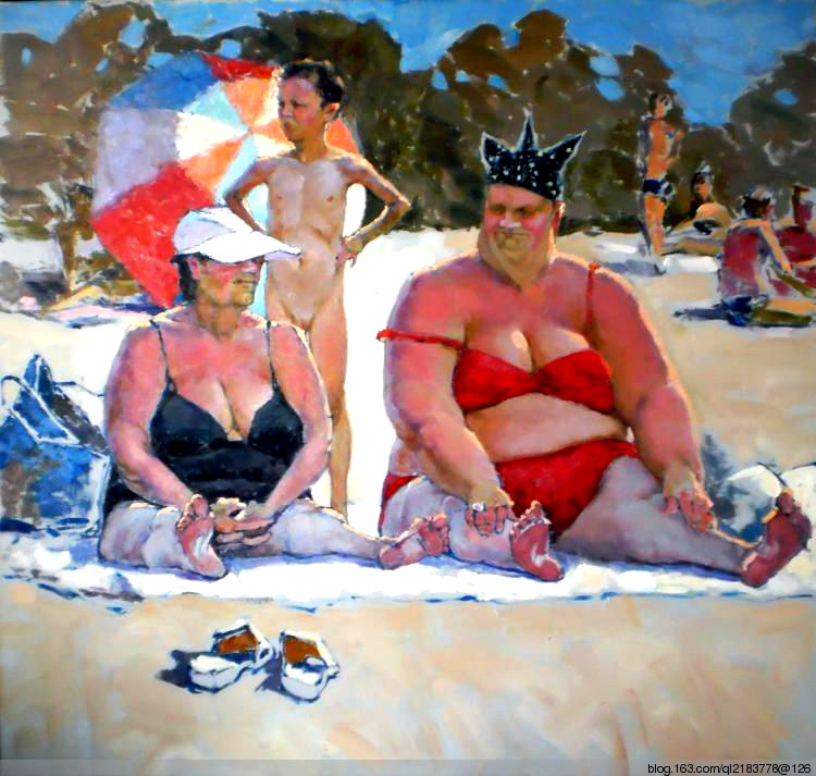 乌克兰grigorieva klimova油画人物作品
