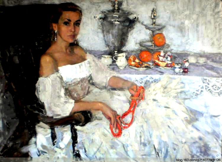 乌克兰grigorieva klimova油画人物作品