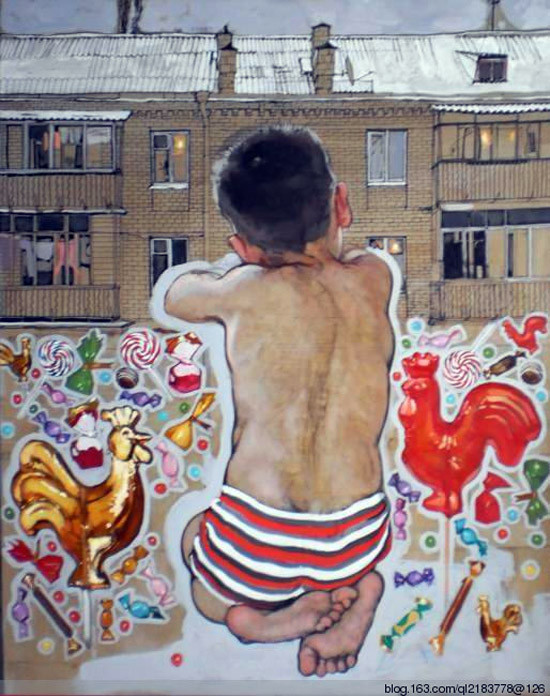 乌克兰grigorieva klimova油画人物作品