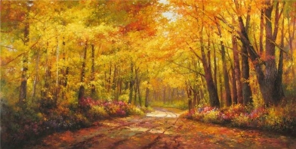 Paul Guy Gantner风景油画作品欣赏
