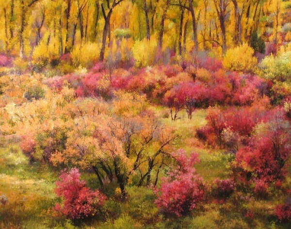 Paul Guy Gantner风景油画作品欣赏