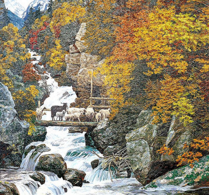 何冠霖油画作品欣赏