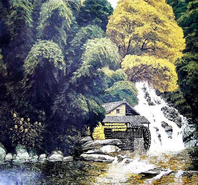何冠霖油画作品欣赏
