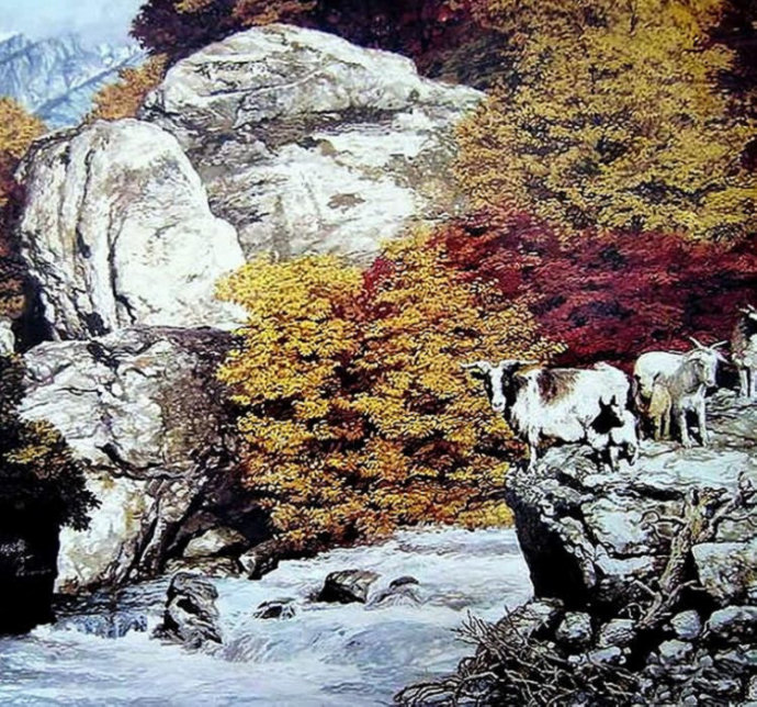 何冠霖油画作品欣赏