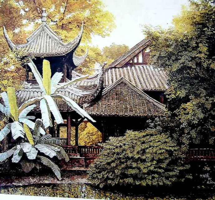 何冠霖油画作品欣赏