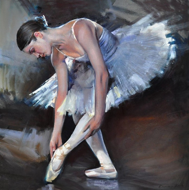波兰Emilia Wilk人物油画作品欣赏