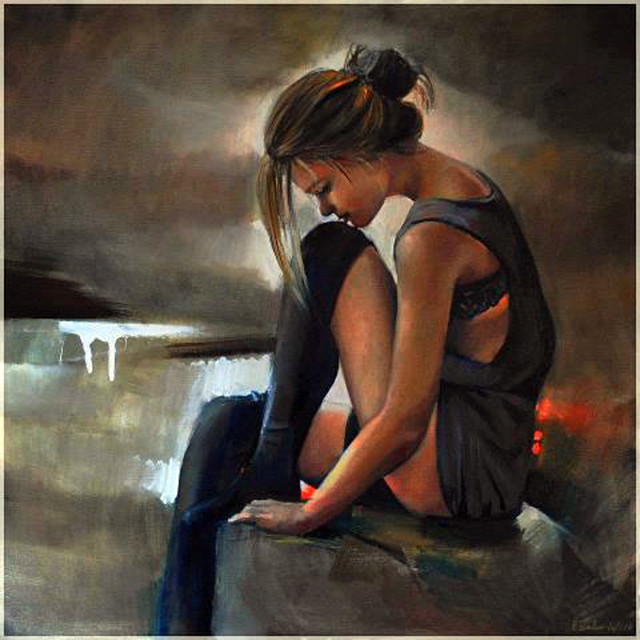 波兰Emilia Wilk人物油画作品欣赏