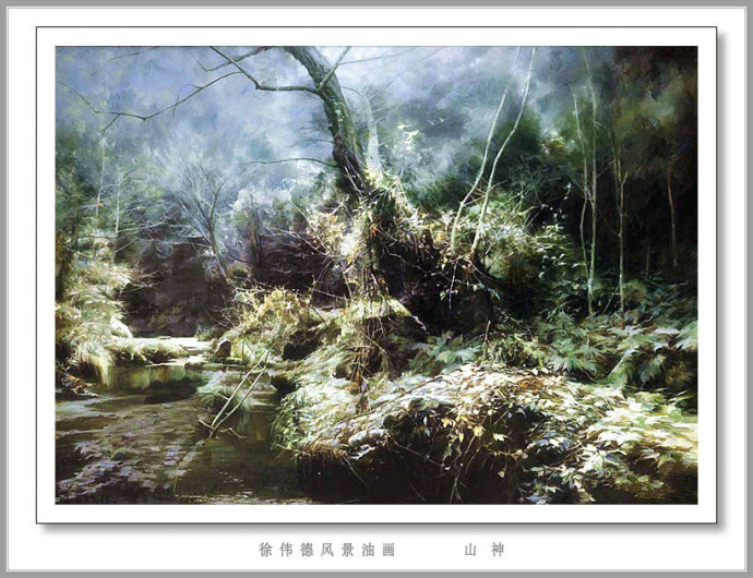 徐伟德风景油画作品欣赏