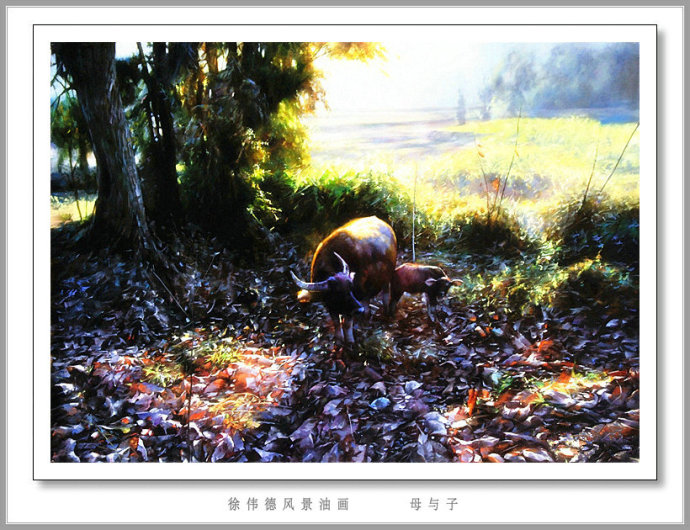 徐伟德风景油画作品欣赏