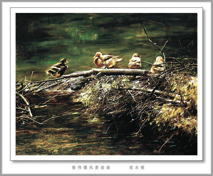 徐伟德风景油画作品欣赏