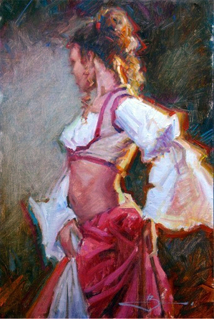 美国Kevin Beilfuss人物油画作品欣赏