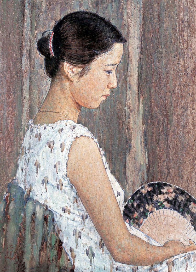 王征骅人物油画作品欣赏
