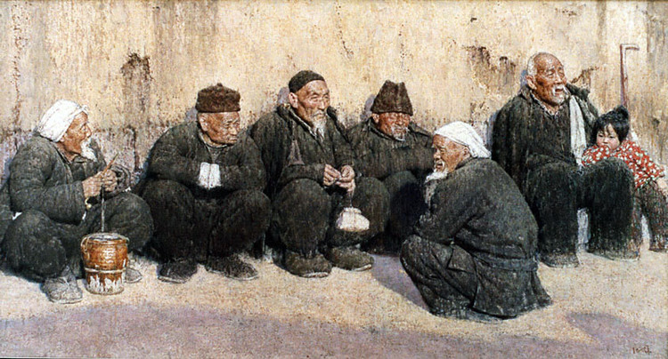 王征骅人物油画作品欣赏