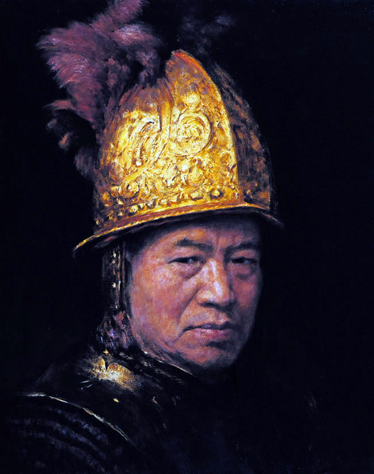 王征骅人物油画作品欣赏