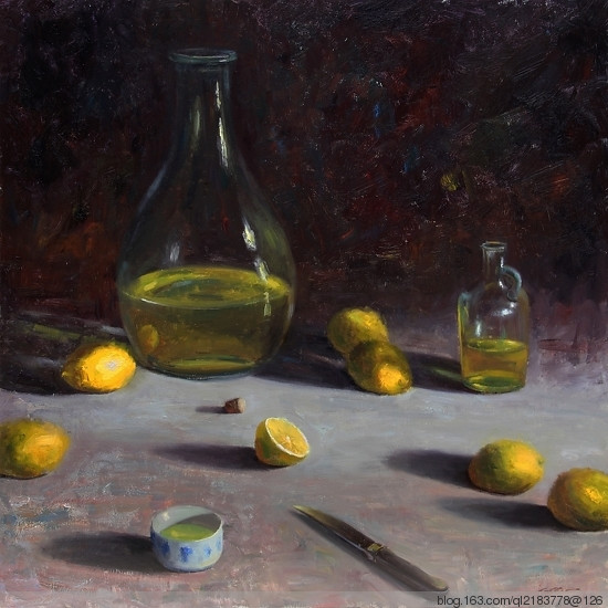 美国Matthew J Cutter静物油画作品欣赏