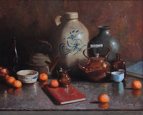 美国Matthew J Cutter静物油画作品欣赏