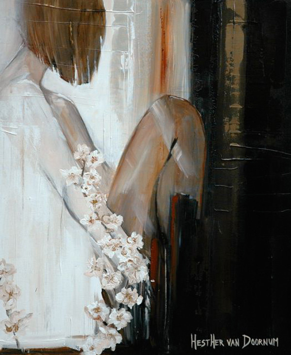 印度Pramod kurlekar人物油画作品欣赏