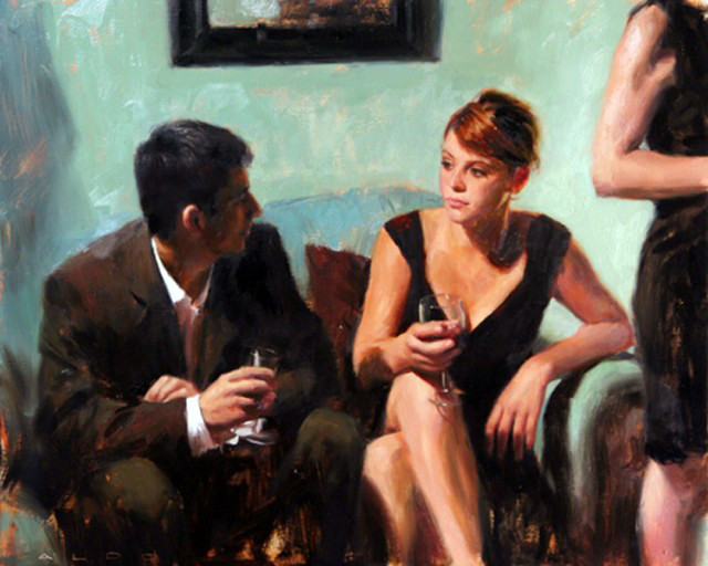 英国Aldo Balding人物油画作品欣赏