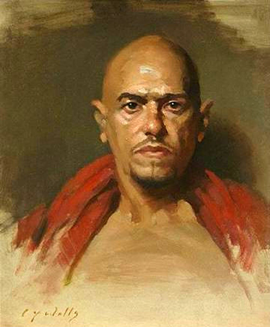 美国Charles Young Walls人物油画作品欣赏