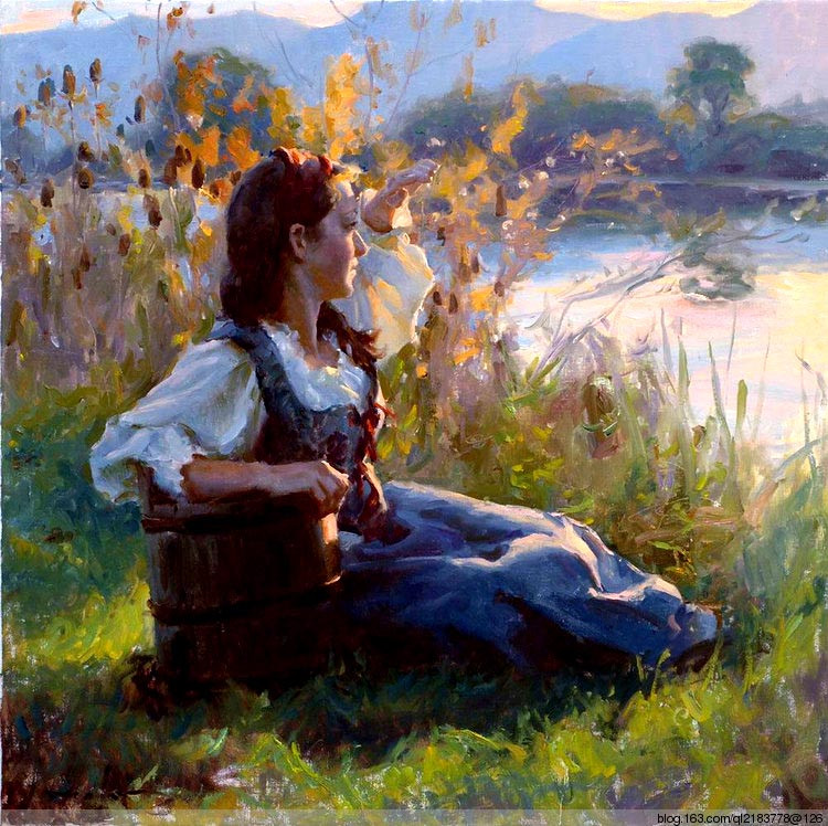 美国Michael Malm人物油画作品欣赏