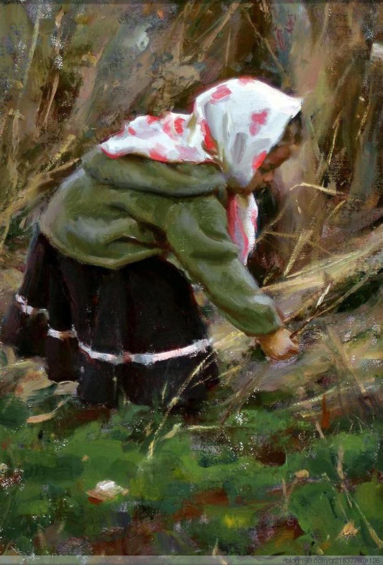 美国Michael Malm人物油画作品欣赏