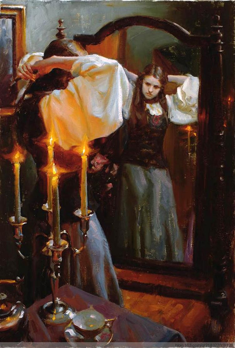 美国Michael Malm人物油画作品欣赏
