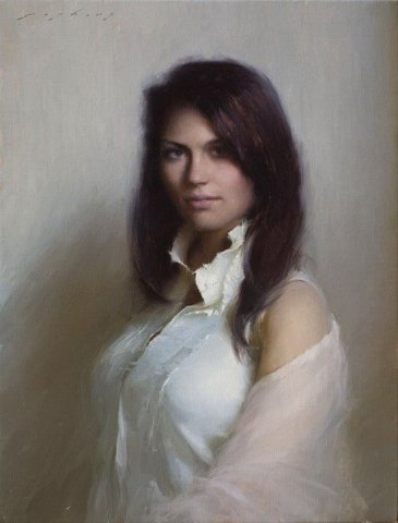 美国Jeremy Lipking油画人物作品