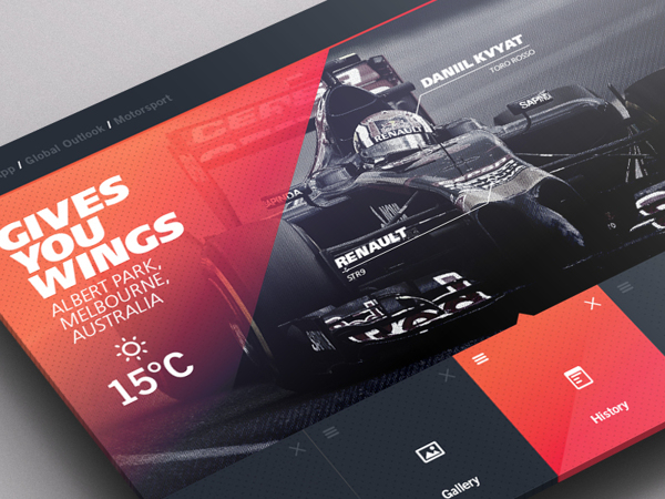 Weather Dashboard  Global Outlook UIUX平面设计作品