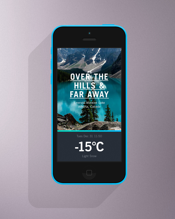 Weather Dashboard  Global Outlook UIUX平面设计作品