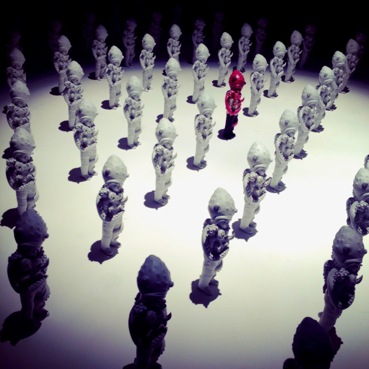 对话视觉——李永铨深圳站现场设计作品欣赏