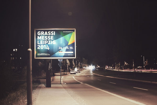 Grassimesse Leipzig活动平面印刷设计