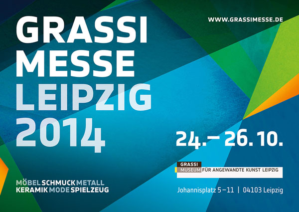 Grassimesse Leipzig活动平面印刷设计