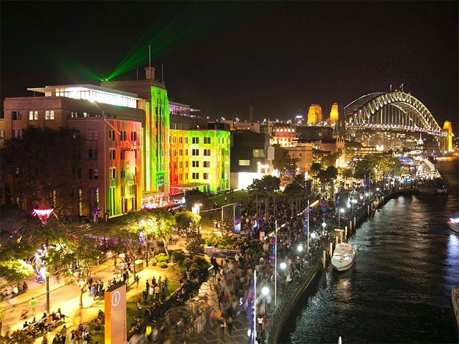 2024悉尼艺术节Vivid Sydney视觉设计