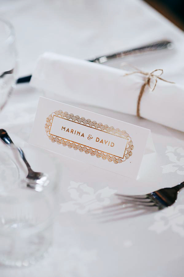 Marina & David婚礼邀请函设计