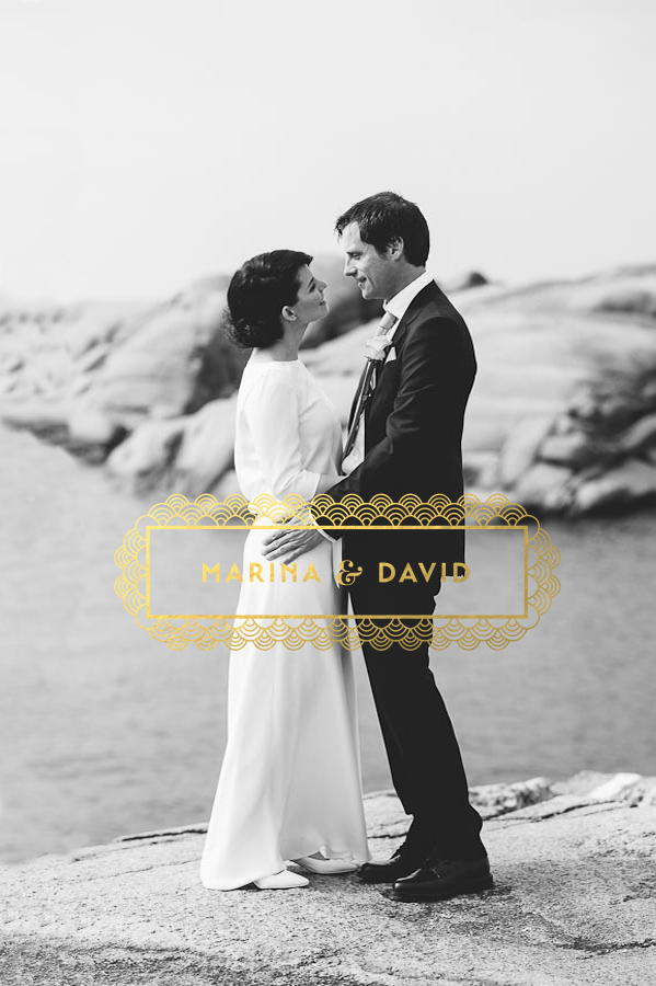 Marina & David婚礼邀请函设计