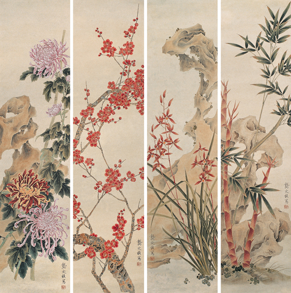 龚文桢国画欣赏