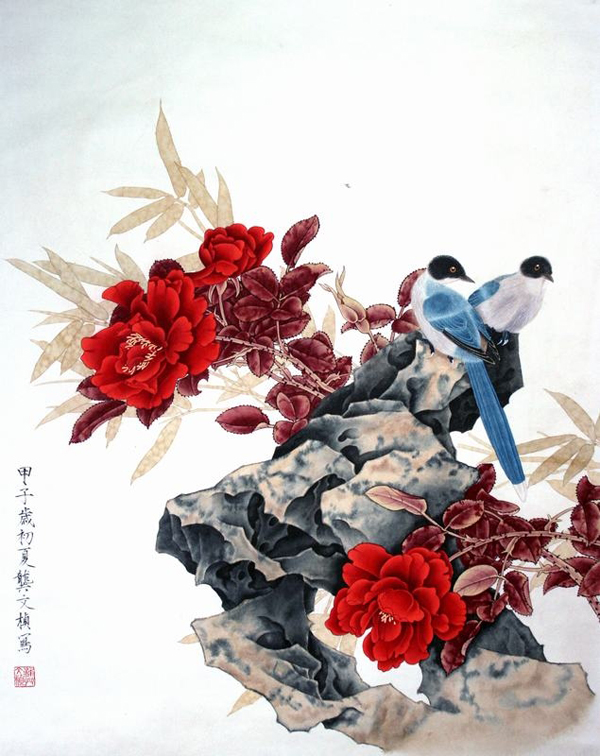 龚文桢国画欣赏
