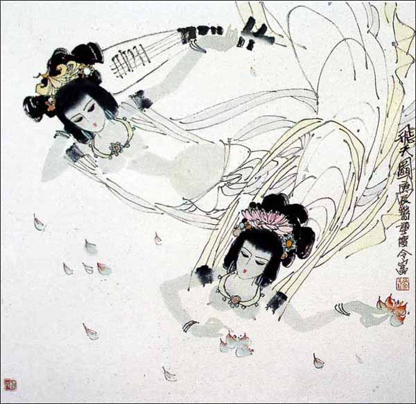 曾令富国画欣赏